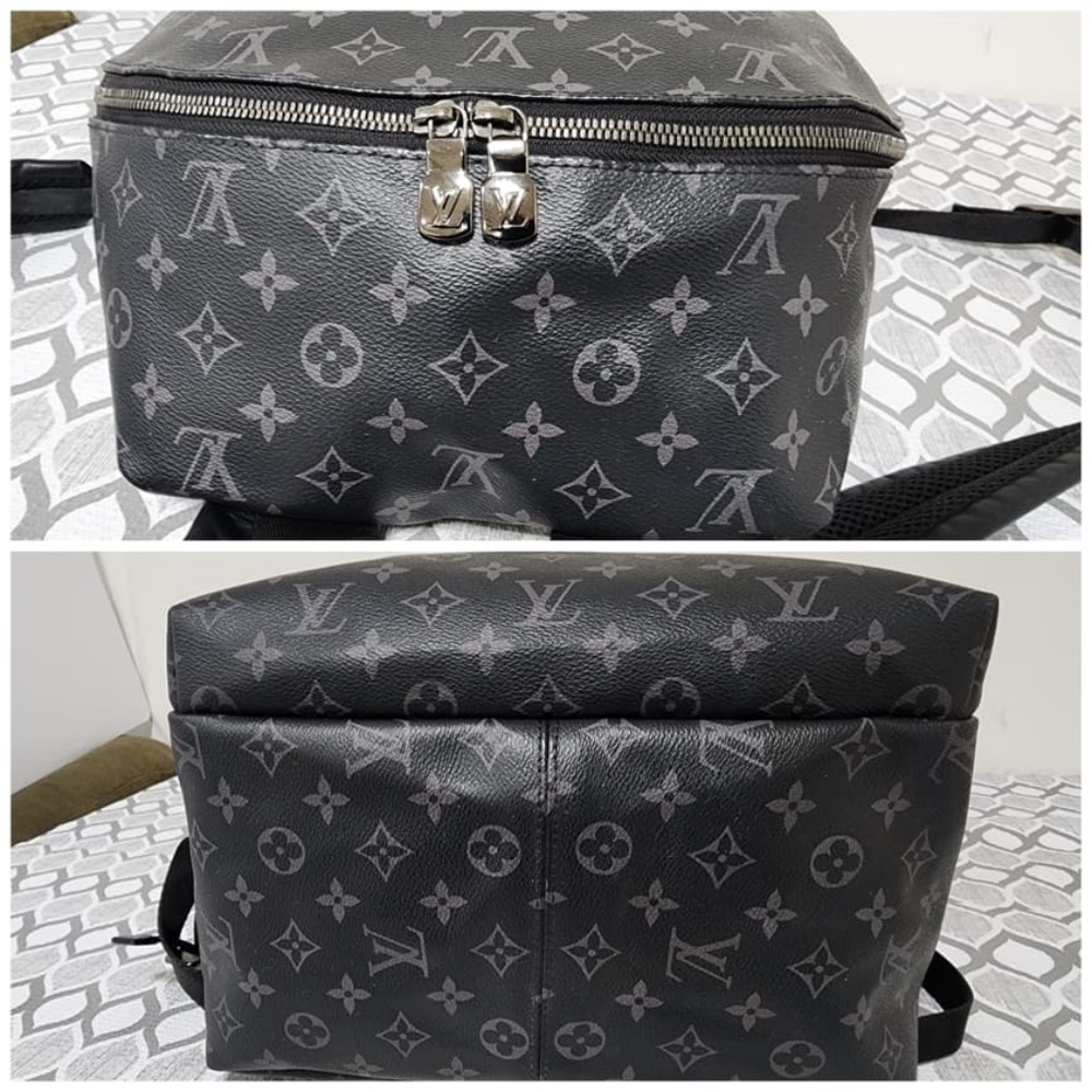 Authentic Louis Vuitton Monogram Eclipse Canvas D… - image 7
